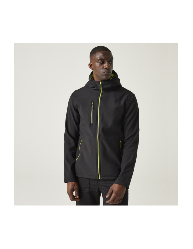 REG-TRA705-Navigate 2-Layer Hooded Softshell Jacket